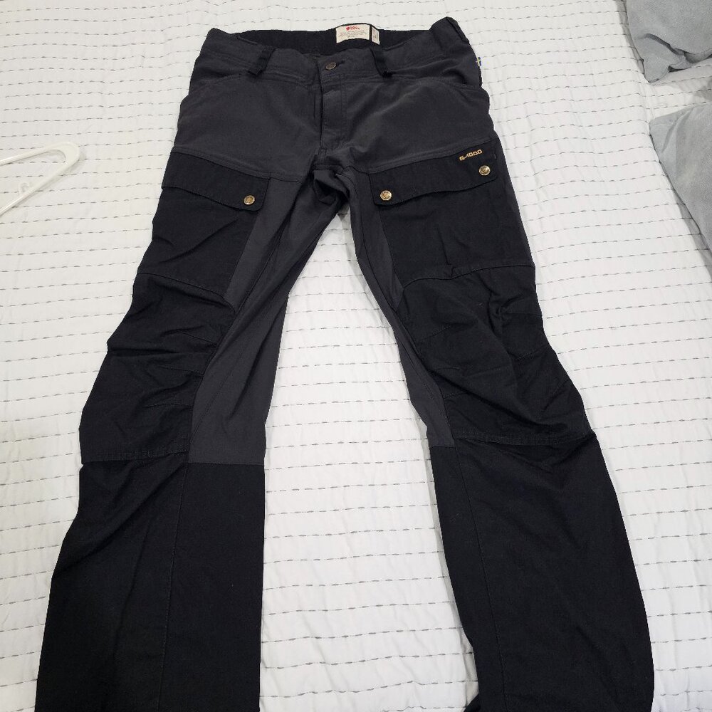 Fjällräven Keb G-1000 Trekking Pants – Men’s EU 48 / US 32 Regular – Black